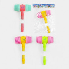 Молоточок-пискавка 2кольори, в пакеті F178