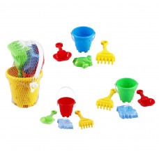 Піс.набір Бамсик №7 (ввідр, лоп, граб, пасочка) 1267