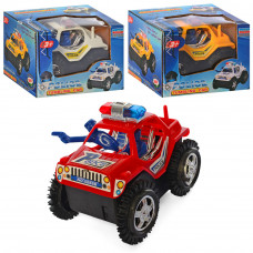 Машина-перевертиш батар. Поліція, кор. 12*9*9см 5288В-5588В