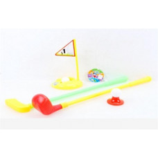 Набір для гольфу (2клюшки, мячики, флажок, лунка) сітка TY005В