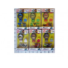 Констр. LELE "Ninjago" ЧАСЫ!!!!бат!! в кор.12см*7см 863002