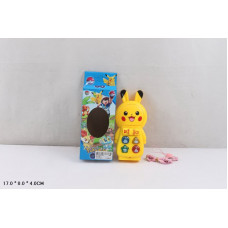 Телефон"Рokemon" разв, бат, кор.17*8см ZY-128