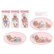 Пупс гум, Новонароджений, аксес, 38см в пакеті ВМ 3316-7