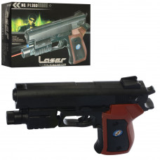 Пістолет з пульками, лазер, свет, кор. 135D