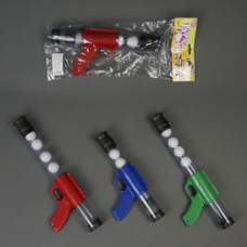 Пістолет+шарики пінг-понг в пакеті 29*13см 1055