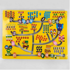 Дерев.гра Лабиринт Математика, плівка С 39462